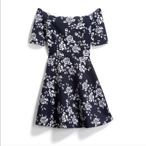 Nine Britton Vandalie off the shoulder dress